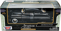 Show product details for Motormax Premium American - Mercury Coupe Hard Top (1949, 1/24 scale diecast model car, Black) 73225