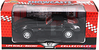 Show product details for Showcasts Collectibles - Chevy Corvette (1979, 1/24 scale diecast model car, Black) 73244AC/BK