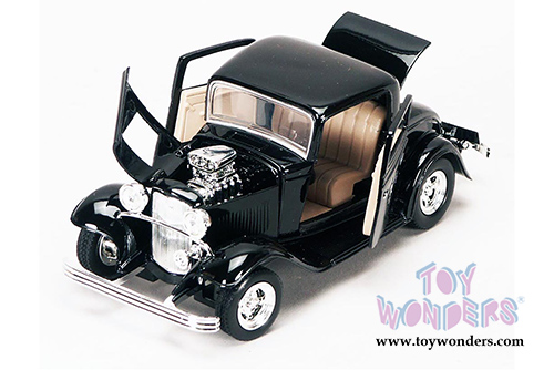 Showcasts Collectibles - Ford Coupe Hard Top (1932, 1/24 scale diecast model car, Black) 73251