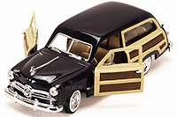 Show product details for Showcasts Collectibles - Ford  Woody Wagon (1949, 1/24 scale diecast model car, Asstd.) 73260/16D