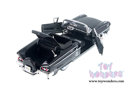 Showcasts Collectibles - Chevy Impala Convertible (1958, 1/24 scale diecast model car, Asstd.) 73267/16D