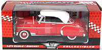 Show product details for Showcasts Collectibles - Chevy Bel Air Hard Top (1950, 1/24 scale diecast model car, Red) 73268AC/R