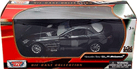 Motormax - Mercedes Benz SLR McLaren Hard Top (1/24 scale diecast model car, Black) 73306BK/6