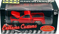 Show product details for Hawk Extreme Customs Cruisers - Haulucination Pickup w/ Thom Taylor Design (1:24, Red) 77013BG