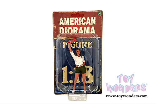 American Diorama Figurine - 70s Style Figure - II (1/18 scale, Green/White) 77452