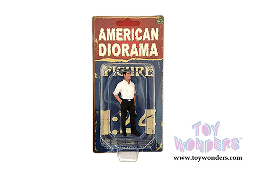 American Diorama Figurine - 70s Style Figure - III (1/24 scale, Black/White) 77503
