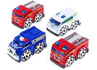 Showcasts Collectibles - Super Engine Rescue Racer Assortment (4" diecast model car, Asstd.) 78401/3D