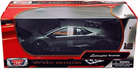 Show product details for Motormax - Lamborghini Reventon Hard Top (1/18 scale diecast model car, Matt Black) 79155