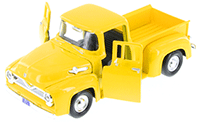 Show product details for Showcasts Collectibles - Ford F-100 Pick Up Truck (1955, 1/24 scale diecast model car, Asstd.) 79341/16D