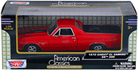 Motormax - Chevy® El Camino™ SS 396 Hard Top (1970, 1/24 scale diecast model car, Red) 79347AC/R