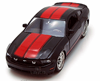 Show product details for Jada Toys Bigtime Muscle - Ford Mustang GT Hard Top (2010, 1/24 scale diecast model car, Asstd.) 92206XW