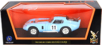 Lucky Road Signature - Shelby Cobra Daytona Coupe (1965, 1/18 scale diecast model car, Blue) 92408BU/12
