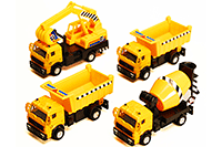 Construction Trucks (4.5" diecast model car, Asstd.) 9531/4D/6