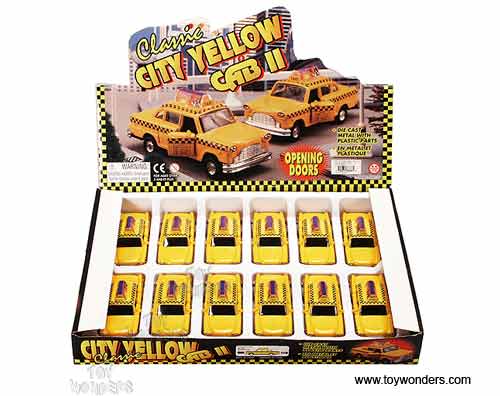 City Yellow Taxi Cab (4.5") 95892
