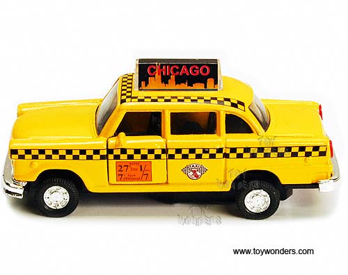 Chicago Yellow Taxi Cab (4.5") 9589CG
