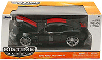 Show product details for Jada Toys Bigtime Muscle - Ford Mustang GT Hard Top (2010, 1/24 scale diecast model car, Asstd.) 96868