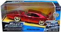 Show product details for Jada Toys Fast & Furious - Dodge Charger Daytona Hard Top (1969, 1/24 scale diecast model car, Burgundy) 97060