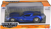Show product details for Jada Toys Bigtime Muscle - Chevy Corvette Stingray Concept Hard Top (2009, 1/24 scale diecast model car, Asstd.) 97467