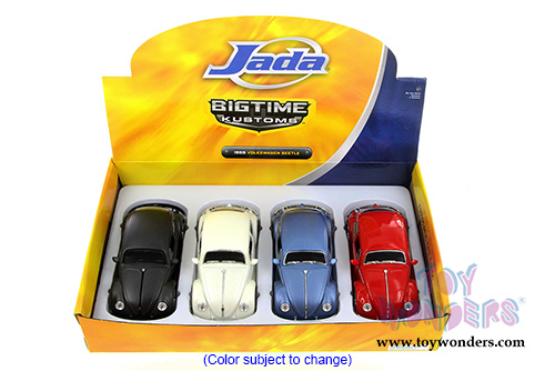 Jada Toys Bigtime Kustoms - Volkswagen Beetle Hard Top (1959, 1/24 scale diecast model car, Asstd.) 97494LJ