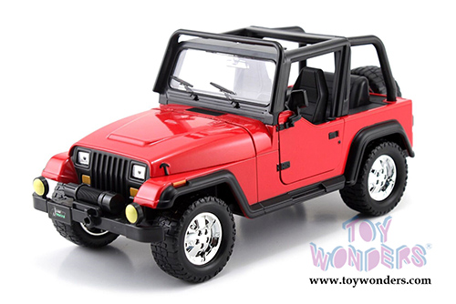 Jada Toys Just Trucks - Jeep Wrangler (1992, 1/24 scale diecast model car, Asstd.) 98084DP1