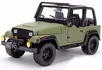 Show product details for Jada Toys Just Trucks - Jeep Wrangler (1992, 1/24 scale diecast model car, Asstd.) 98084DP1