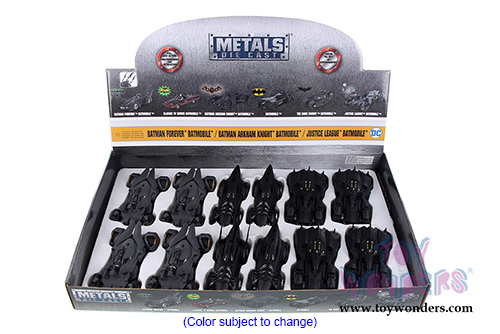 Jada Toys - Metals Die Cast | Batmobile™ Assortment (1/32, diecast model car, Black) 98266DP3