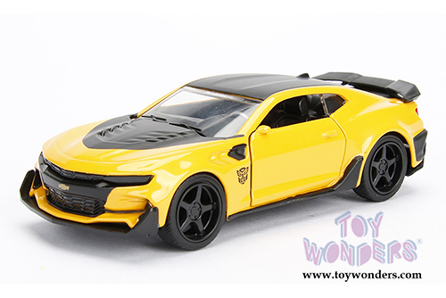 Jada Toys - Metals Die Cast | TRANSFORMERS 5 Bumblebee® Chevy® Camaro® (2016, 1/32, diecast model car, Yellow w/Black) 98393