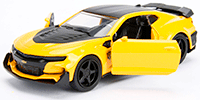Jada Toys - Metals Die Cast | TRANSFORMERS 5 Chevy® Camaro® Bumblebee® (2016, 1/24, diecast model car, Yellow w/Black) 98505