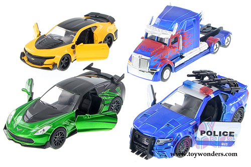 Jada Toys - Metals Die Cast | TRANSFORMERS 5 Assortment (1/32 scale diecast model car, Asstd.) 98542DP1