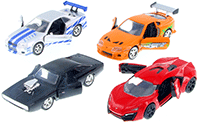 Jada Toys Fast & Furious - F8 Assortment "The Fate of the Furious" Movie (1/32 scale diecast model car, Asstd.) 98674DP5