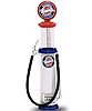 Show product details for Yatming - Cylinder Gas Pump Buick (1/18 scale diecast model, White) 98682