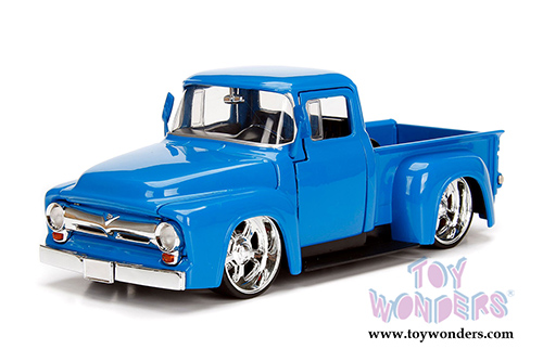 Jada Toys - Metals Die Cast Just Trucks | Ford F100 Pick Up (1956, 1/24 scale diecast model car, Asstd.) 99045DP1