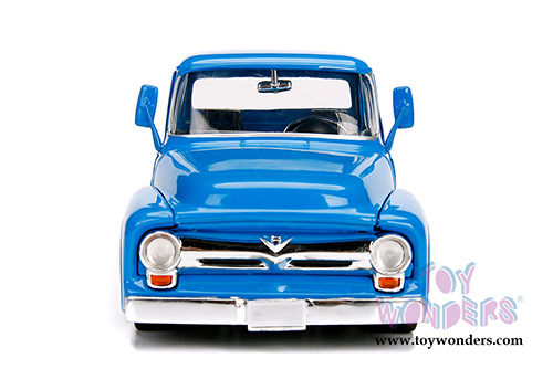Jada Toys - Metals Die Cast Just Trucks | Ford F100 Pick Up (1956, 1/24 scale diecast model car, Asstd.) 99045DP1