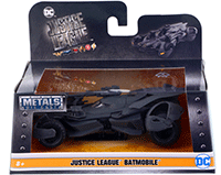 Show product details for Jada Toys - Metals Die Cast | Justice League™ Batmobile™ (1/32, diecast model car, Dark Grey) 99230