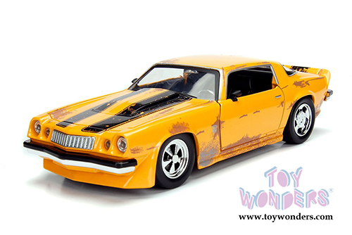  Jada Toys - Hollywood Rides | TRANSFORMERS Chevy® Camaro® Bumblebee® (1977, 1/24, diecast model car, Yellow w/Black) 99383