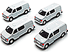 Show product details for City Passenger Van (4.75", White) 9951DW