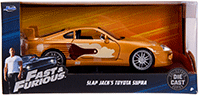 Show product details for Jada Toys Fast & Furious - Slap Jack's Toyota Supra Hard Top (1/24 scale diecast model car, Gold) 99540/4
