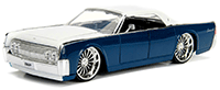 Show product details for Jada Toys - Metals Die Cast | Lincoln Continental Hard Top (1963, 1/24 scale diecast model car, Asstd.) 99555DP1