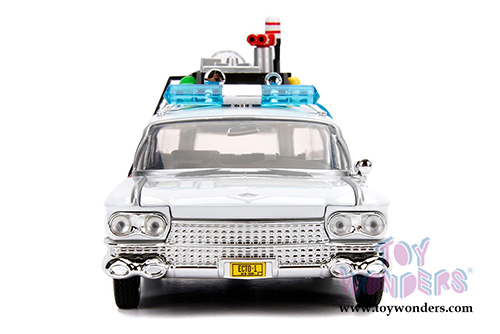  Jada Toys - Metals Die Cast | Ghostbusters™ Ecto-1™ Cadillac Ambulance (1/24 scale diecast model car, White) 99994