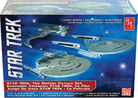 Round 2 AMT Cadet Series -  Star Trek The Motion Picture Set (1/2500 scale model) AMT762L