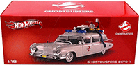 Mattel Hot Wheels - Ghostbusters Ecto-1 Ambulance (1/18 scale diecast model car, White) BCJ75