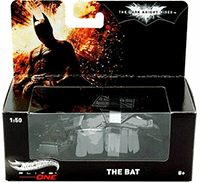 Show product details for Mattel Hot Wheels Elite One - Dark Knight Rises The Bat Flying Vehicle (1/50 scale model car) BCJ82/9964