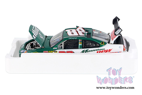 Action Racing Collectables - NASCAR Dale Earnhardt #88 AMP Energy/Mountain Dew Chevy Impala SS (2008, 1/24 scale diecast model car, White/Green) C3790