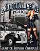 Tin Sign: Police - Protect & Serve sign CD1721