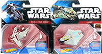 Mattel Hot Wheels - Star Wars Starship Assortment N (Sturdy plastic models, Asstd.) CGW52/999N