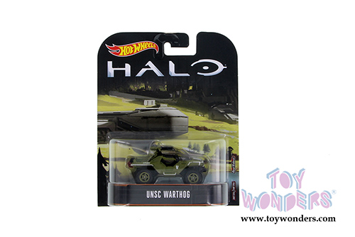 Mattel Hot Wheels - Retro Entertainment Mix 2 HALO Assortment (1/64 scale diecast model car, Asstd.) DMC55/956B