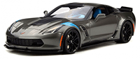 Show product details for GT Spirit - Chevrolet® Corvette® Grand Sport Hard Top (2017, 1/18 scale resin model car, Gray) GT151