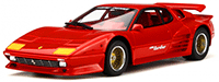 Show product details for GT Spirit - Ferrari Koenig Specials 512 BBI Turbo Hard Top (1/18 scale resin model car, Red) GT165