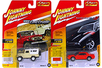 Round 2 Johnny Lightning - Classic Gold 2017 Release 4 Set A (1/64 scale diecast model car, Asstd.) JLCG012/48A
