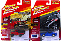 Show product details for Round 2 Johnny Lightning - Classic Gold 2017 Release 4 Set B (1/64 scale diecast model car, Asstd.) JLCG012/48B